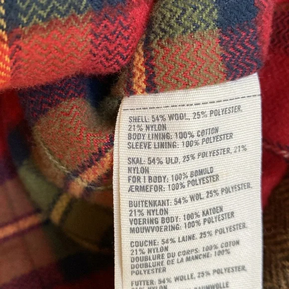 ABERCROMBIE & FITCH Herringbone Wool Blend Blazer - Picture 4 of 4